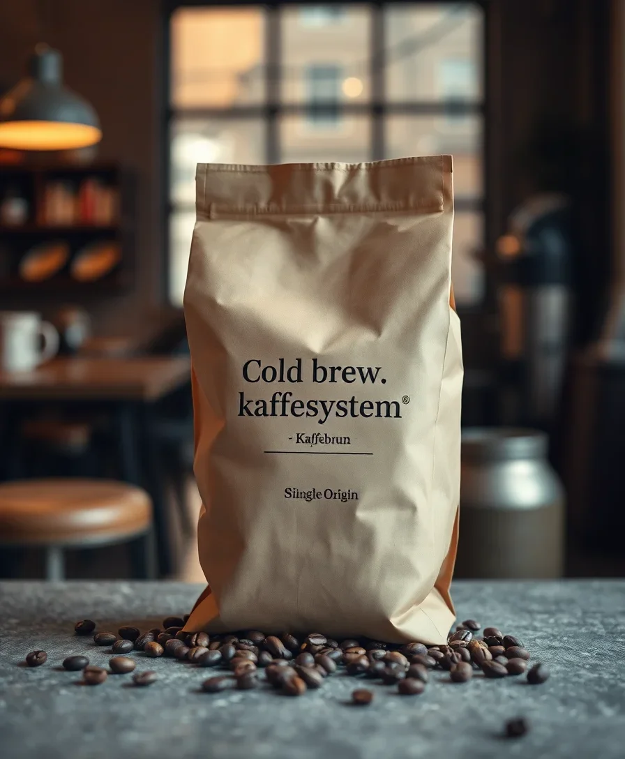 Cold brew kaffesystem – Kaffebrun