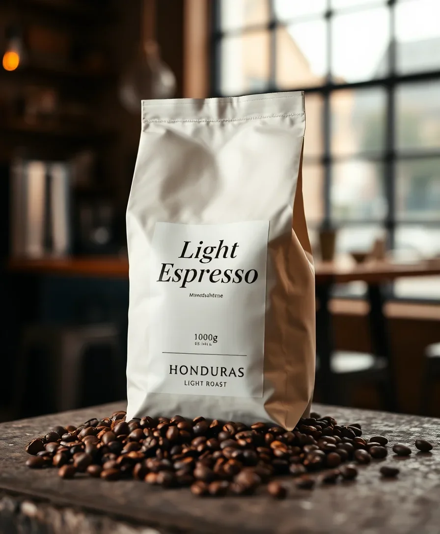 Light Espresso<br>1000g – Månedsabonnement