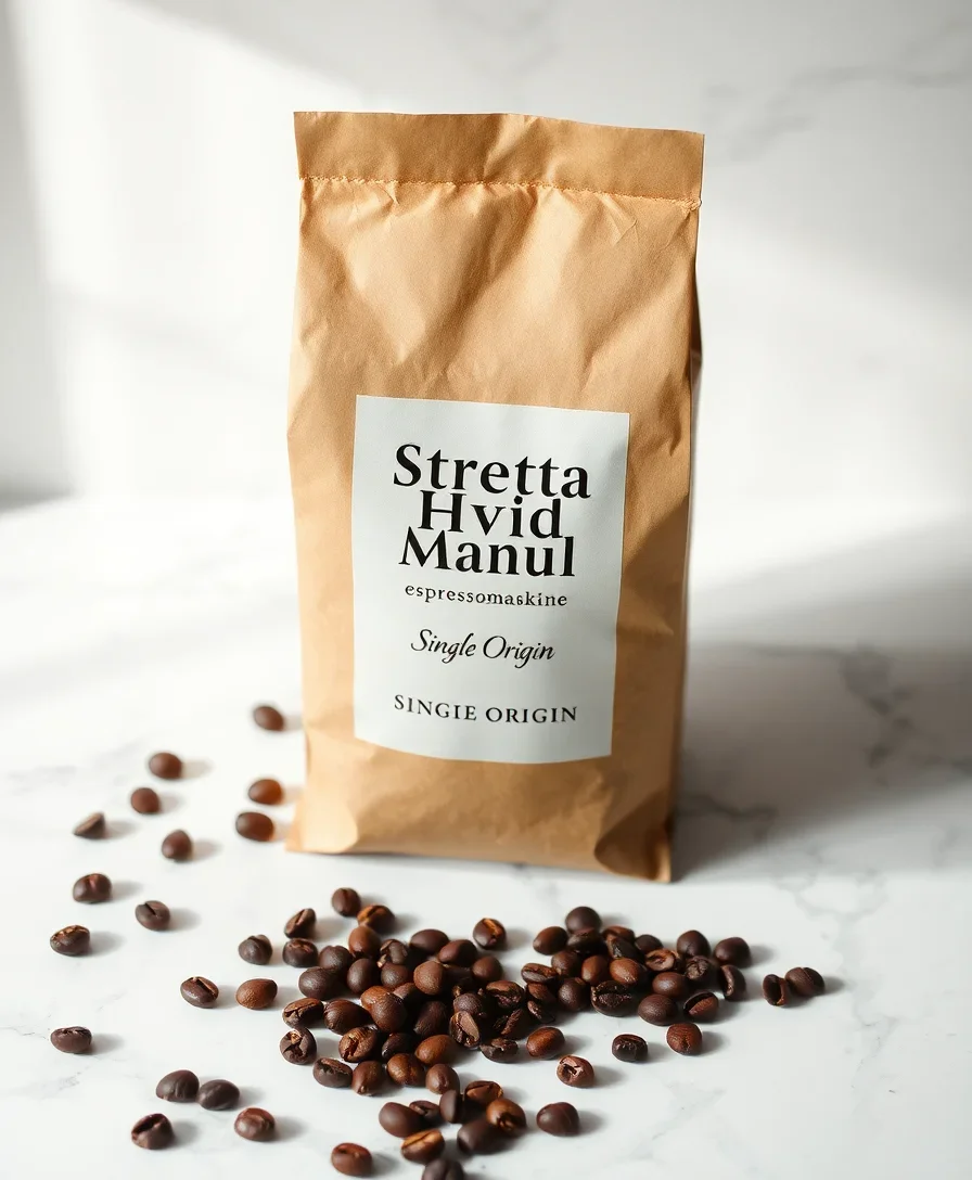 Stretta – Hvid – Manuel espressomaskine